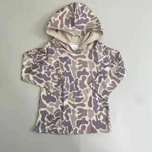 Kids clothing Kids Camo pullover hoodie boy camo pollover hunting clothes