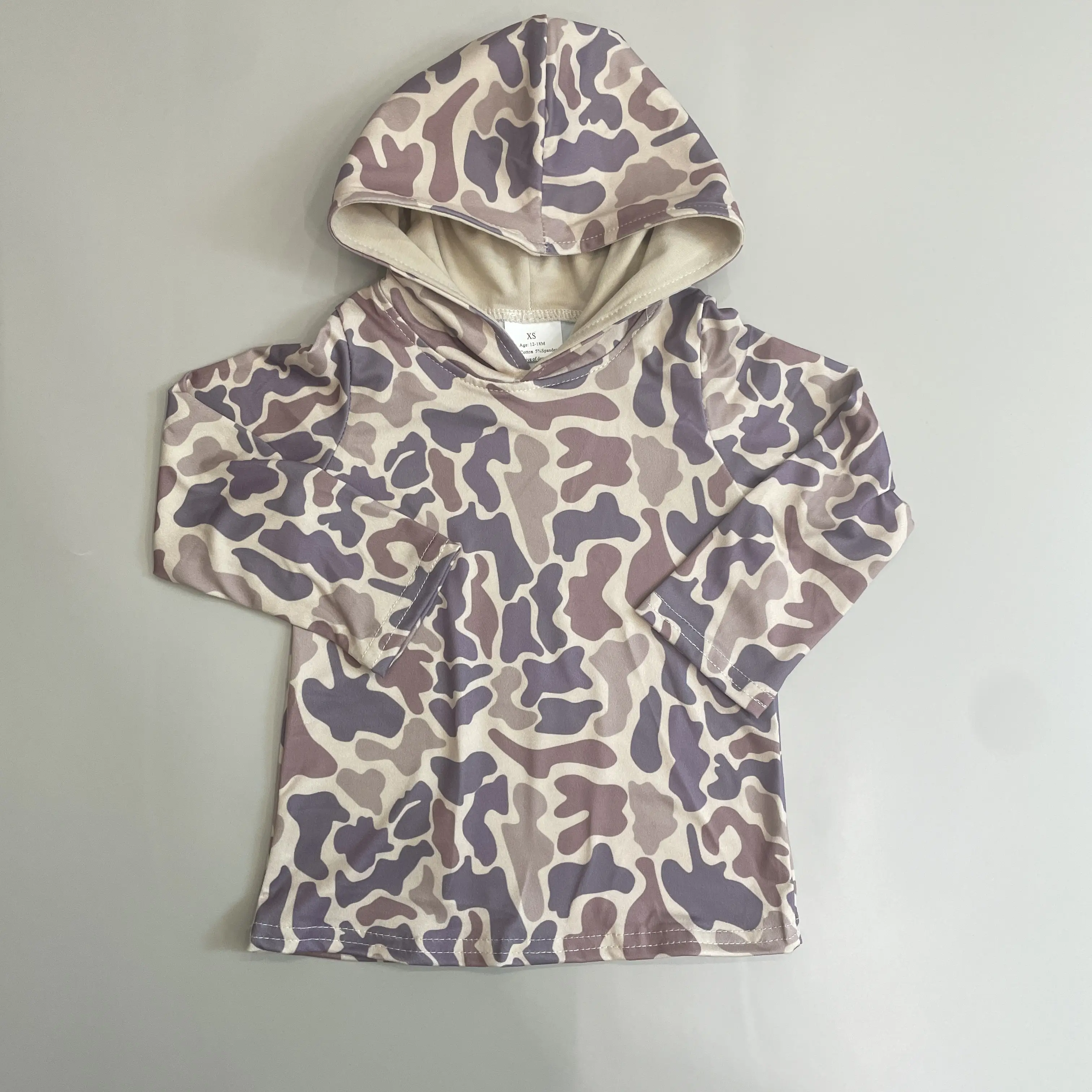 Kids clothing Kids Camo pullover hoodie boy camo pollover hunting clothes