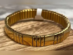 Flexible, water resistant bracelet