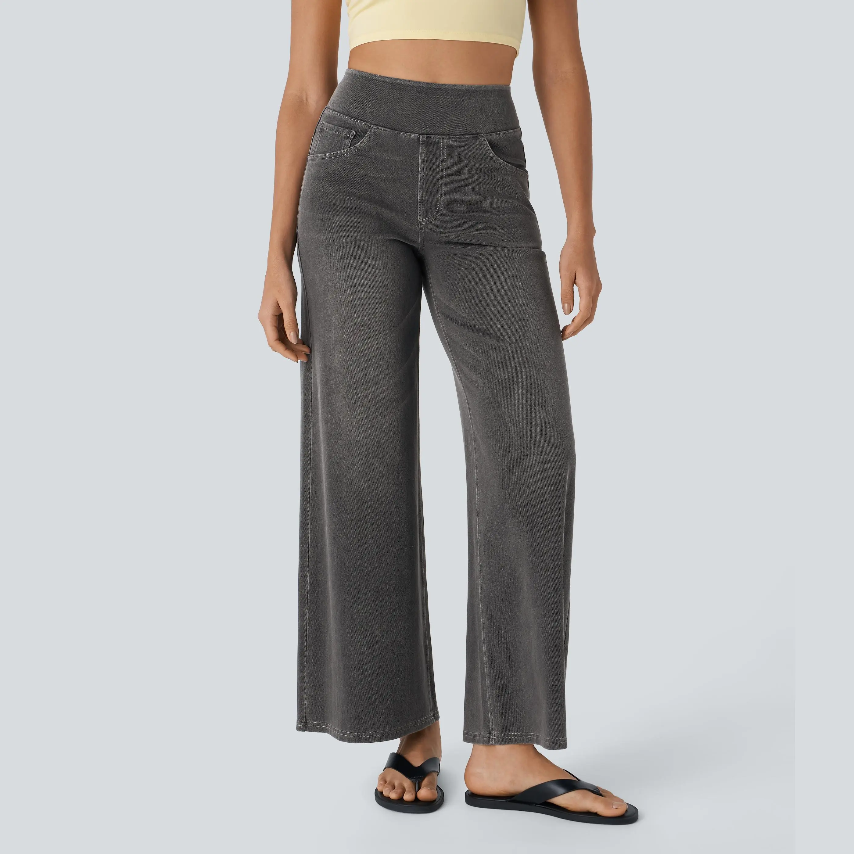 Charcoal Black Denim