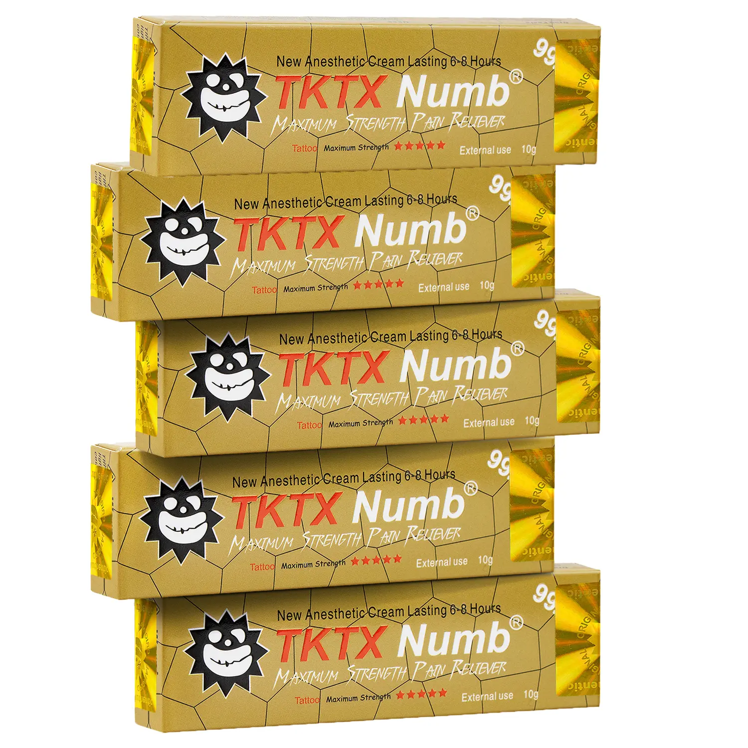 TKTX Skin Soothing Cream 10g, gentle care for 6-8 hours, specifically designed for eyebrow and tattoo beauty