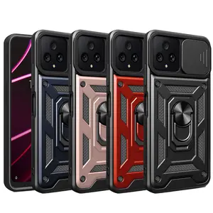 Doemoil for T-Mobile REVVL 6 / 6X 5G Case, Revvl 6 Pro/ 6X Pro Case, 360° Rotation Ring Kickstand [Military Grade] Protective Case for T-Mobile REVVL 6/6X/6 Pro/6X Pro 5G