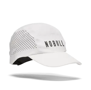 NOBULL Running Hat in White NOBULL Running Hat in White