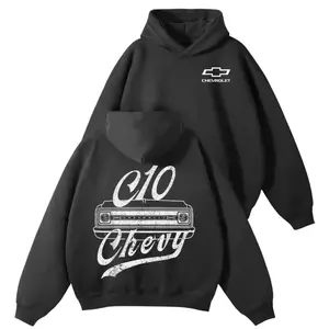 Chevy C10 Hoodie, Vintage Chevy Truck Pullover, Retro Car Hoodie For Fan