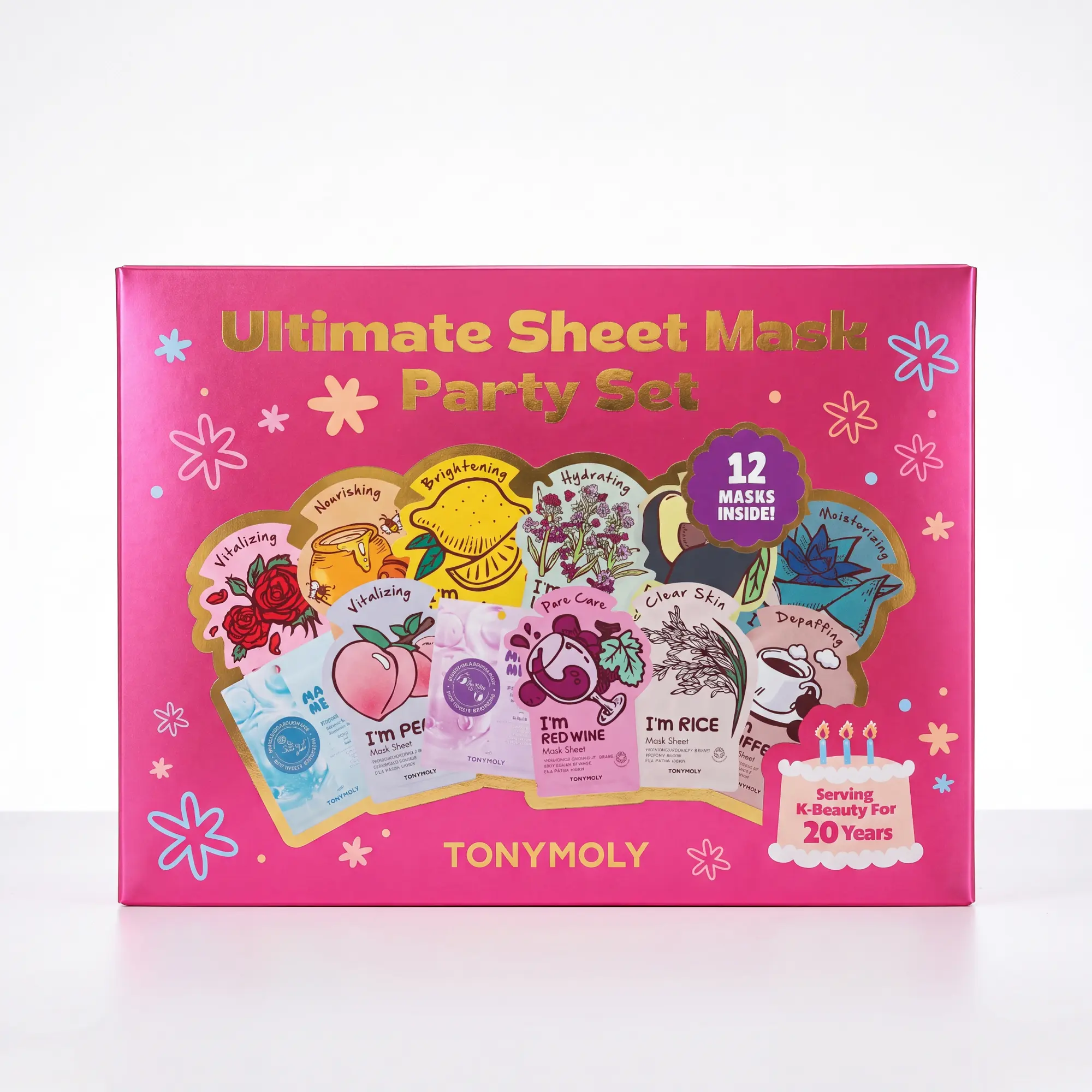 20th Birthday Anniversary All You Need Mask Set