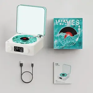 Waves Vinyl Player Bluetooth Speaker