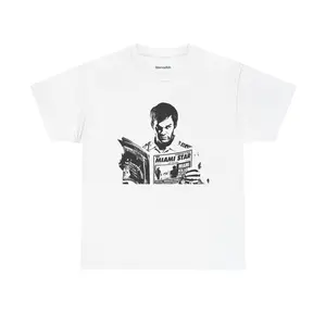Dexter Morgan T-Shirt, Miami Metro, Dexter Morgan Retro Unisex Apparel, TV Show Casual Fabric
