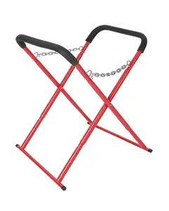 Garvee Portable Folding Workbench and Heavy-Duty Automotive Fender Bumper Stand with 750 LBS Capacity, Adjustable Height, Padded Surface, Powder-Coated Finish, and Rubber Feet for Garage, Shop, and Automotive Repair