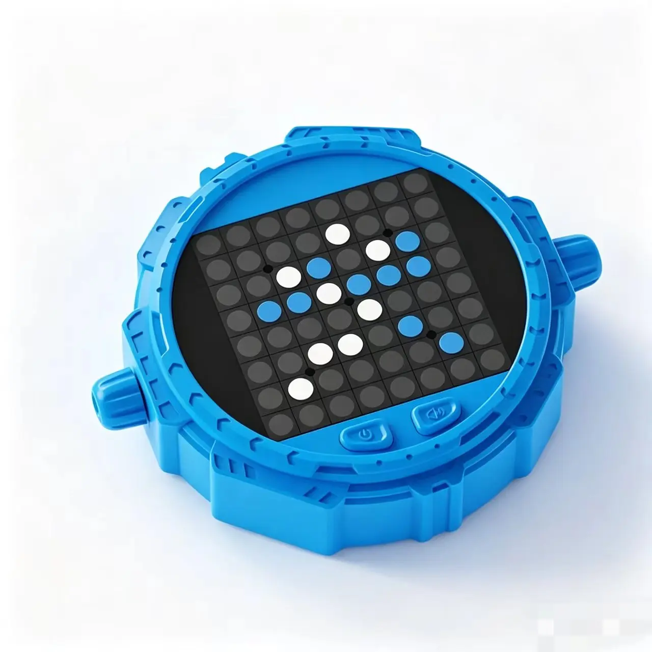 Mini Handheld Game Console, IQ-enhancing Mini Handheld Game Console, STEM Children's Toy, 6-in-1 Pocket Smart Electronic Game Board, Portable for Outdoor Travel, Creative Games to Enhance Learning and Imagination, Memory-training Toy
