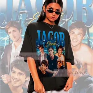 Retro Jacob Elordi Shirt – Vintage Celebrity Fan Tee | T-Shirt, Sweatshirt, Hoodie LM3