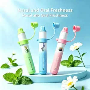 On-the-Go Nasal Freshener | Instant Breath Refresh & Sinus Relief with Natural Scents