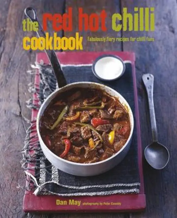 USED-Red Hot Chilli Cookbook: Fabulously Fiery Recipes for Chilli Fans by Dan May (Hardcover)