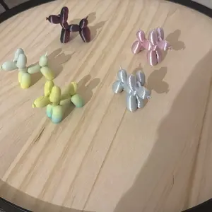 Balloon Dog Keychain - Adorable Multicolor Balloon Dog Design for Keychains