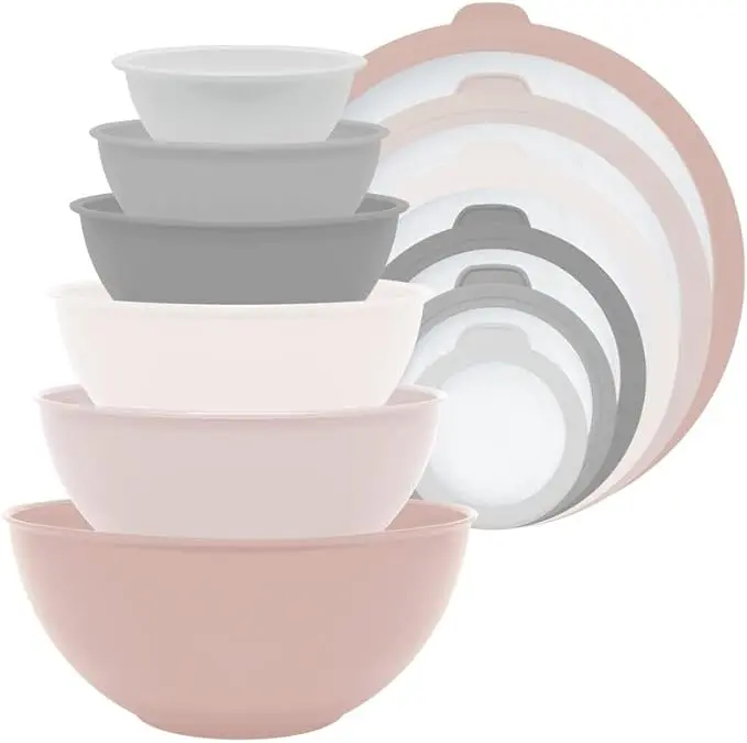 Home Products 12 Piece Nested Mixing Bowl
