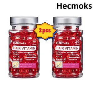 【BUY 1 GET 1 FREE】Professional Hair Treatment Serum Capsules - Infused with Vitamins A, C, E & Pro B5 for Improved Hair Health, Haircare Argan Fathersdaygifts