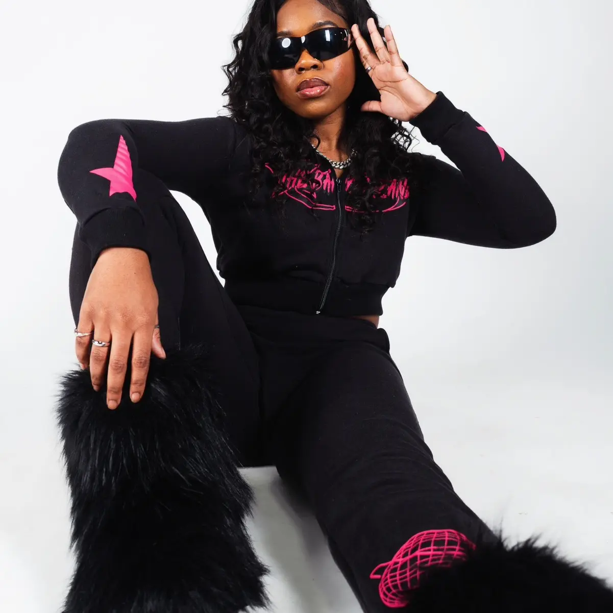 Lover Girl World Suit ( Black )