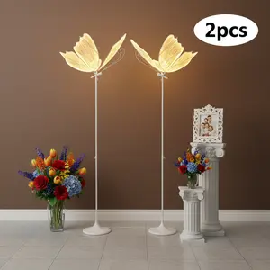 Two Pack 48W LED Butterfly Wedding Path Lights Indoor Floor Decor home essentials