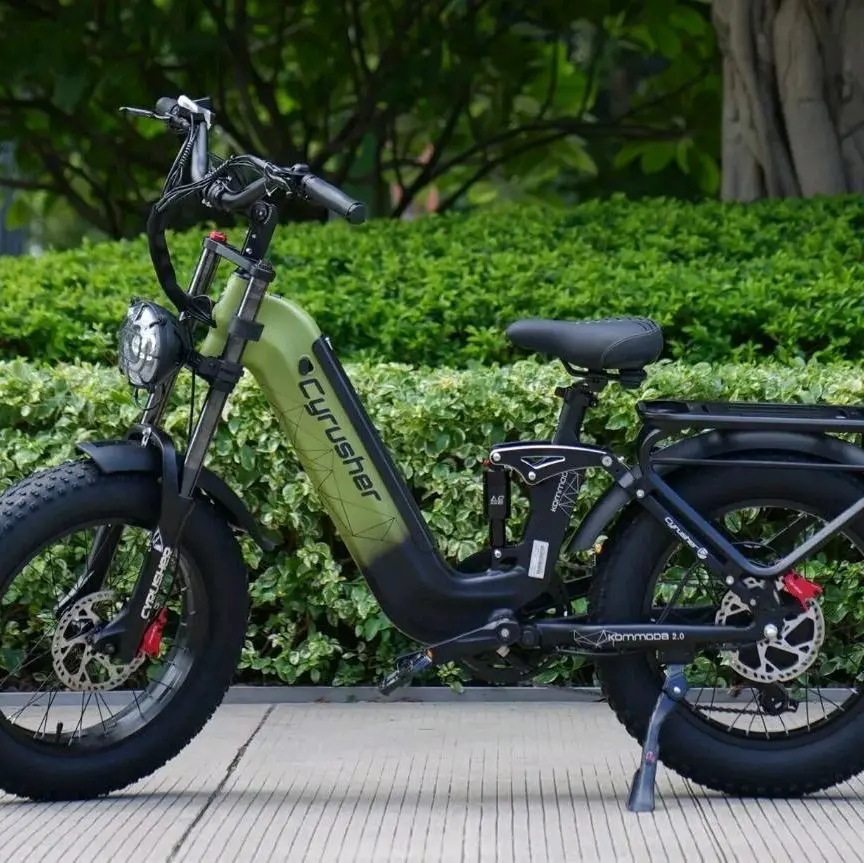 Brand New Two Bike Cyrusher Kommoda3.0 750W 48V20Ah 20" Electric  Mountain Fat Tire E-bike