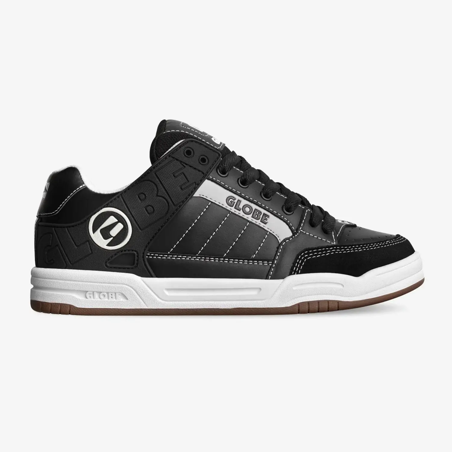 Globe Skateboard Shoes Tilt Black/White/Stitch