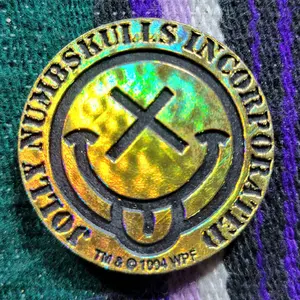 Vintage Pog Jolly Numbskulls Incorporated WPF 1994 Slammer #23