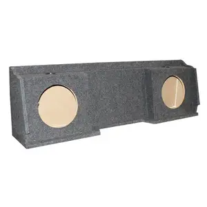 QPower Dual 12" Sub Box for Chevy Silverado & GMC Sierra XCab Classic 1999-2006