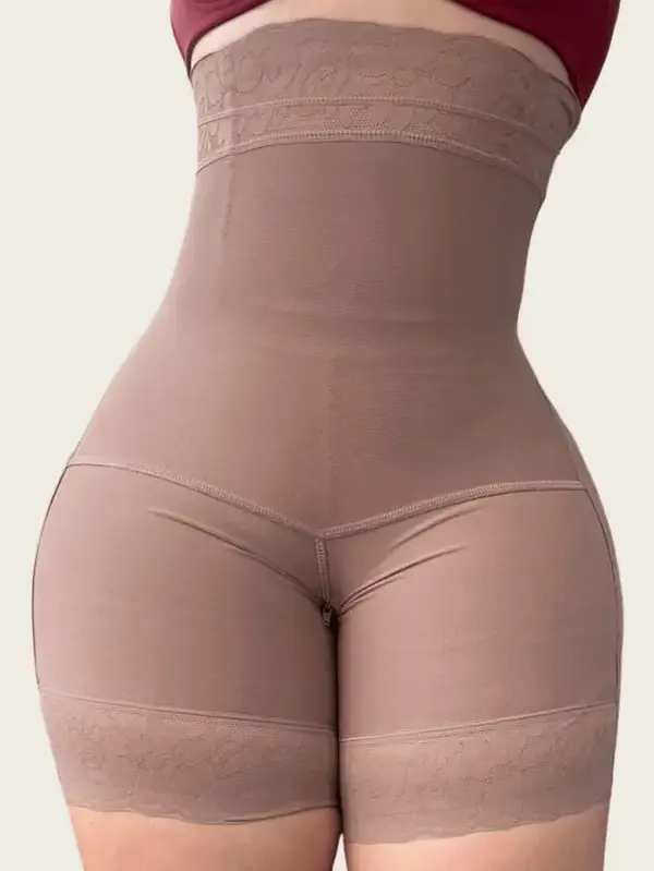 comfortable shapewear panty 1 Count High Waist Shapewear Bottoms, Fajas, Tummy Control Butt Lift Shaper Shorts, Comfortable Shapewear Pantys, Briefs, For Various Occasions yqx Waisted Lifter butt lifter waist seamless short