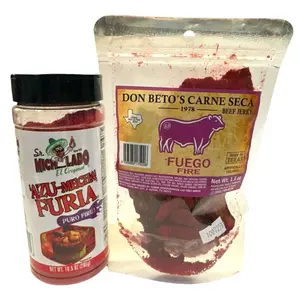 Don Beto’s Carne Seca Fuego & Sr. Michelado Azu Mecha Furia Seasoning