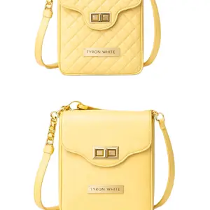 Tyron White Crossbody bags,