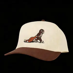 Monkey Punch Embroidered Retro Trucker Hat, Funny Monkey Snapback Cap, Unisex Street Style Hat, Casual Everyday Hat, Gift Idea for Her Him