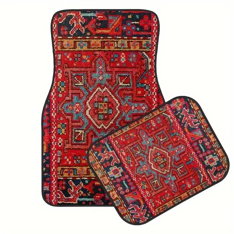 4pcs Universal Waterproof Car Floor Mats - Simple-Design Automotive Interior Accessories for Cars, Suitable for Drivers, Car Interior Accessories