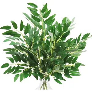 Artificial Plant Stem, Faux Plant Stem, Decorative Plant for Home Party Wedding Arch Bouquet Table Centerpieces, Fruit, Indoor Plants Decor