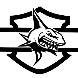 Shark decal
