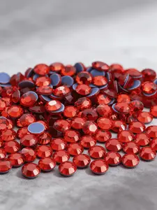 2880pcs Light Heat Press Glass Rhinestones, Multi-Purpose Decorative Drills, Ideal for Craft Displays, DIY Projects, Creative Enthusiasts