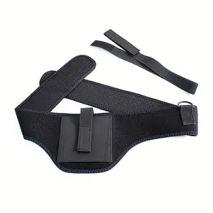Universal Ambidextrous Belly Band Holster- Concealed Carry for 9mm, Compact, G-Series, LCP, LC9, Sig P365- Quick Pull, Hook and Loop Closure, Polyester Fabric, Classic Style