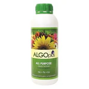 212 MAIN AlgoPlus 515 1L All-Purpose Formula - Complete Balanced NPK Liquid Fertilizer & Plant Food for Garden Supplies