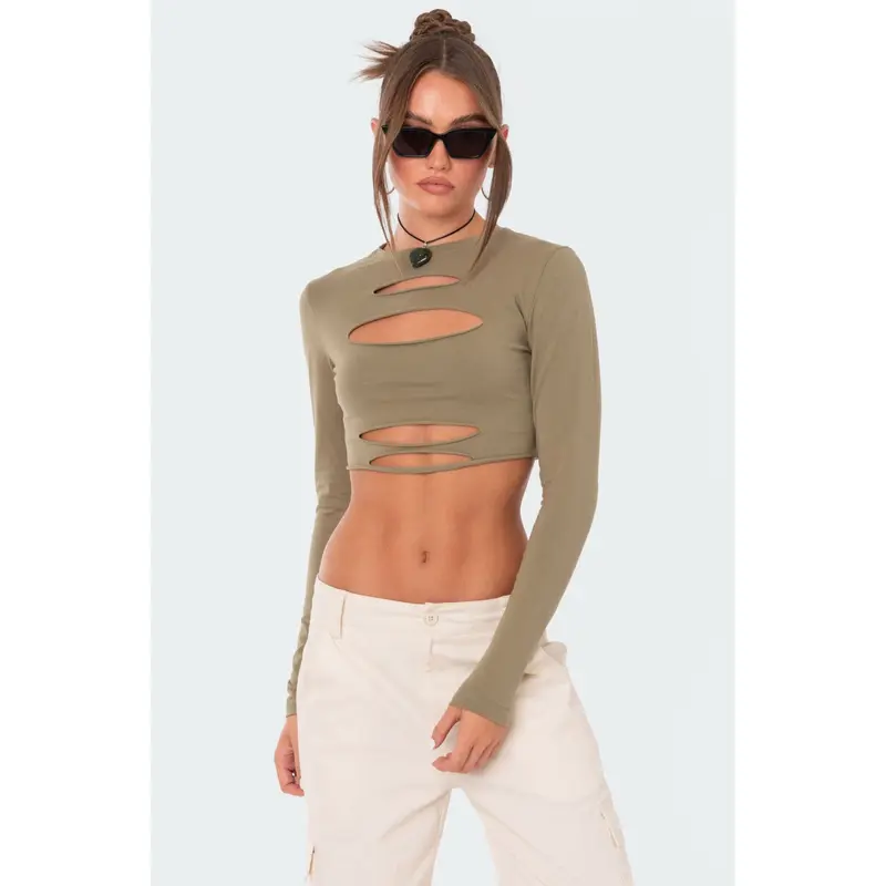 Trendy Crop Top - TikTok Shop