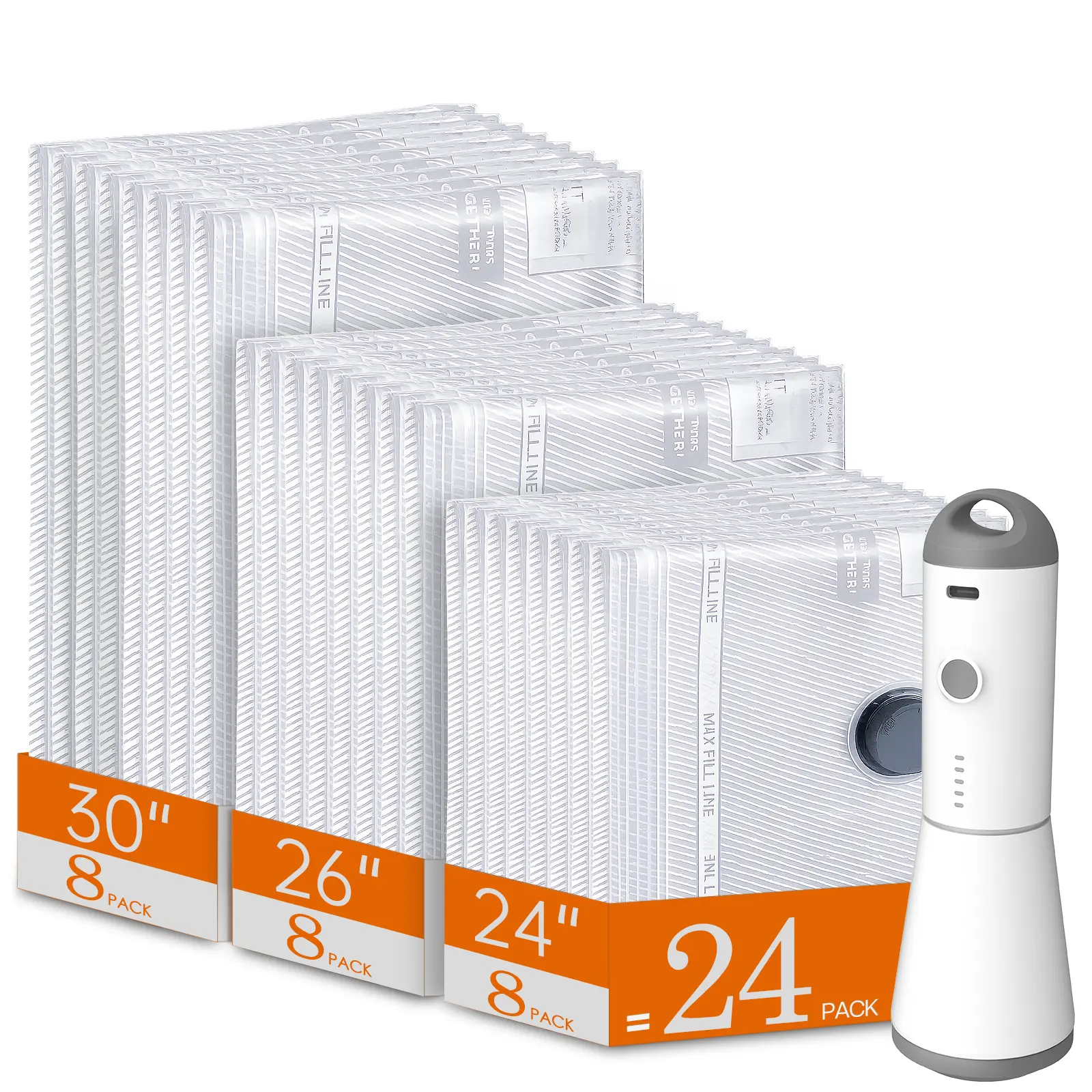24 Pack + Wireless Electric Pump