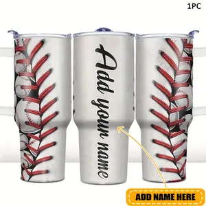 One piece, personalized custom name 40 ounces accompanying cup, fun printed mug 40 ounces, travel accompanying cup is suitable as a birthday and Christmas gift for women, male sisters, teachers and colleagues, and can be customized with name or text.