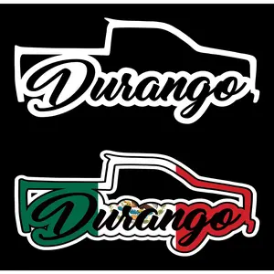 Durango Decal Trokita Decal Car Window DGO Vinyl Sticker Mexico Trucking