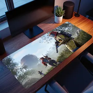 Rust Gaming Mouse Pad: Spill-Resistant, Ultra-Smooth - Gaming Accessories, Perfect Gift for Fans, Desk Mat for Setup