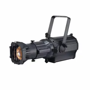 300W COB LED Ellipsoidal Profile Spot Light Focus White GOBO Studio Light Projector Leko Reflector for Theatre Church Lighting Equipment