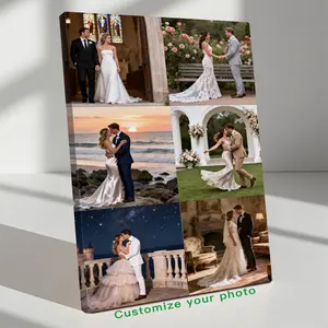 Custom Photo Canvas Painting Frame - Creative Wall Art | Digital Printed Photos on Canvas | Make Pet Memories into Cute Wall Display | Perfect for Home, Gifts for Pet Owners | High-Quality Print - Adorable Gift! family Personalized Wall Art Prints