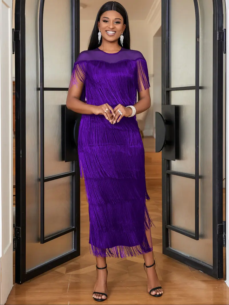 Amazon purple fringe dress - TikTok Shop Amazon purple fringe dress - TikTok Shop
