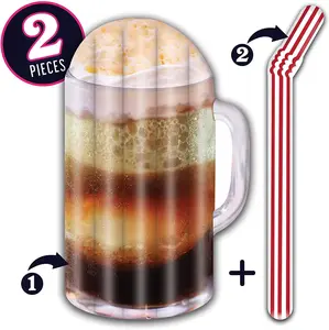 Take 2 Floats Root Beer Water Float & Noodle Pool Blow Up Inflatable Raft Mighty Mojo