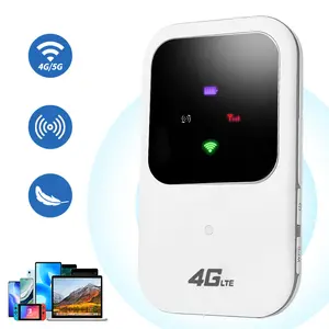 5G Mobile Hotspot 2.4G/5G Dual Band Wi-Fi Portable Wi-Fi Router Hotspot Device for Travel in Europe Support Most Devices Portable Wifi Device