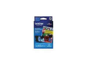 Brother LC65HYC High Yield Innobella Ink Cartridge - Cyan Brother LC65HYC High Yield Innobella Ink Cartridge - Cyan