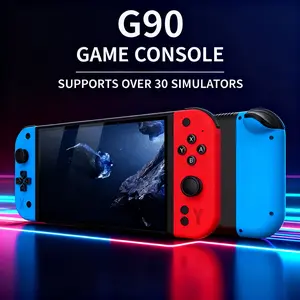 G90 Retro Portable Handheld Console with 7.0-inch HD IPS Screen, 3D Buttons and Dual Joystick, Perfect Birthday or Holiday Gift, Handheld Gaming Device