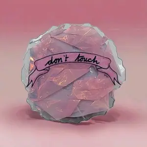 "Dont Touch" Phone Grippy