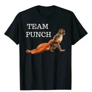 Team Punch T-Shirt Funny Monkey Pulling Plush Cute St Patrick’s Day Shirt No Pinch Joke Lucky Irish Gift for Friends Family A228