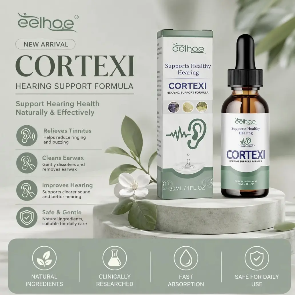 EELHOE Ear Cleansing Care Drops - Safe & Gentle Earwax Removal Liquid for Cleansing Earwax, Daily Ear Canal Care & Maintenance, Cleans Earwax